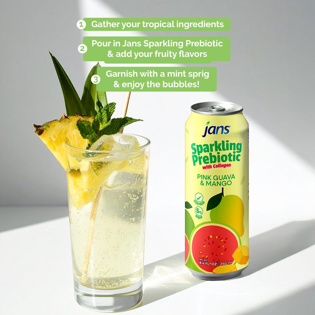 Parkling Prebiotic Mocktail Recipe